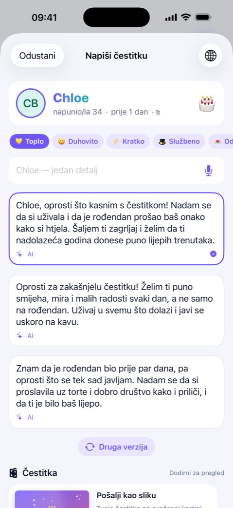 Netko ti je promaknuo? Još se da popraviti.
