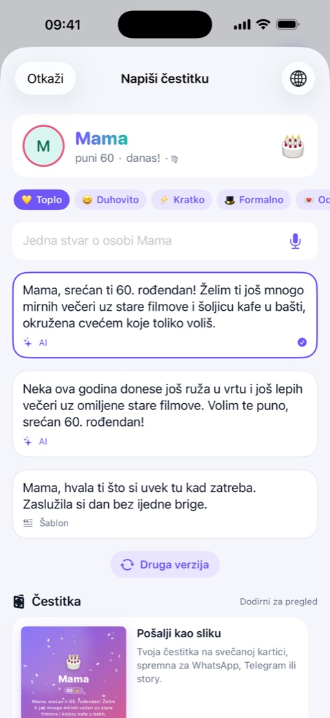 Imaćeš šta da kažeš.