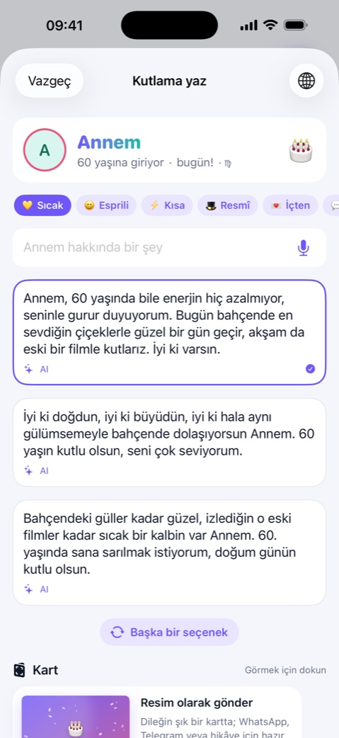 Söyleyecek sözün olacak.
